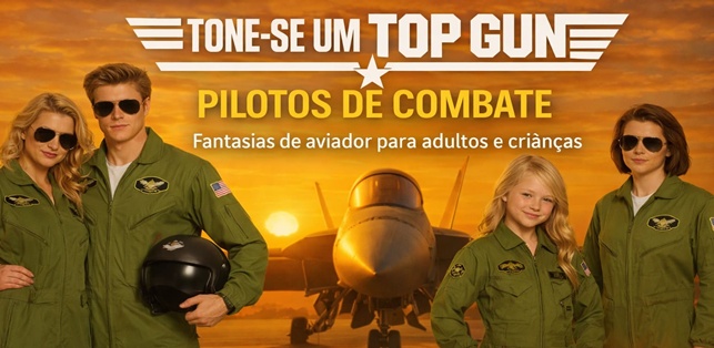 DISFRACES TOP GUN Carnaval 2026