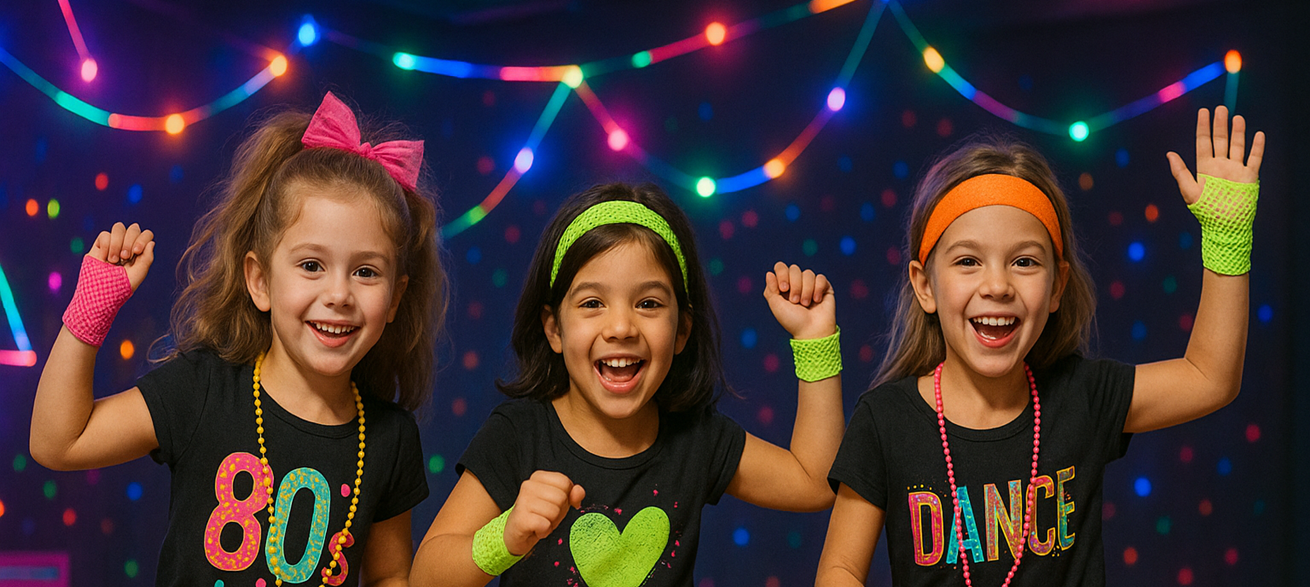 Disfarces Anos 80 para Meninas: Um Mergulho Colorido na Diversão Retro