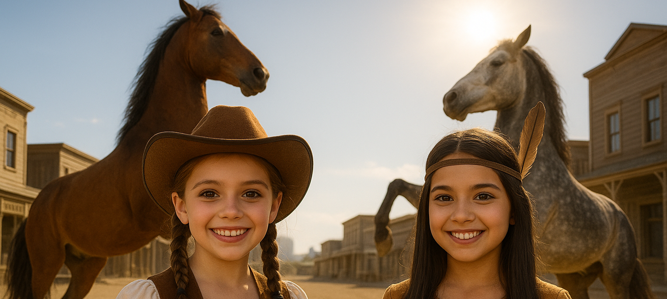 Disfarces de Velho Oeste para Meninas: Aventura e Diversão Garantida!