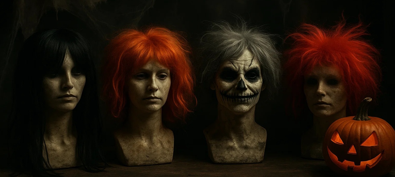 Pelucas para Halloween: Estilo e Terror no teu Disfarce