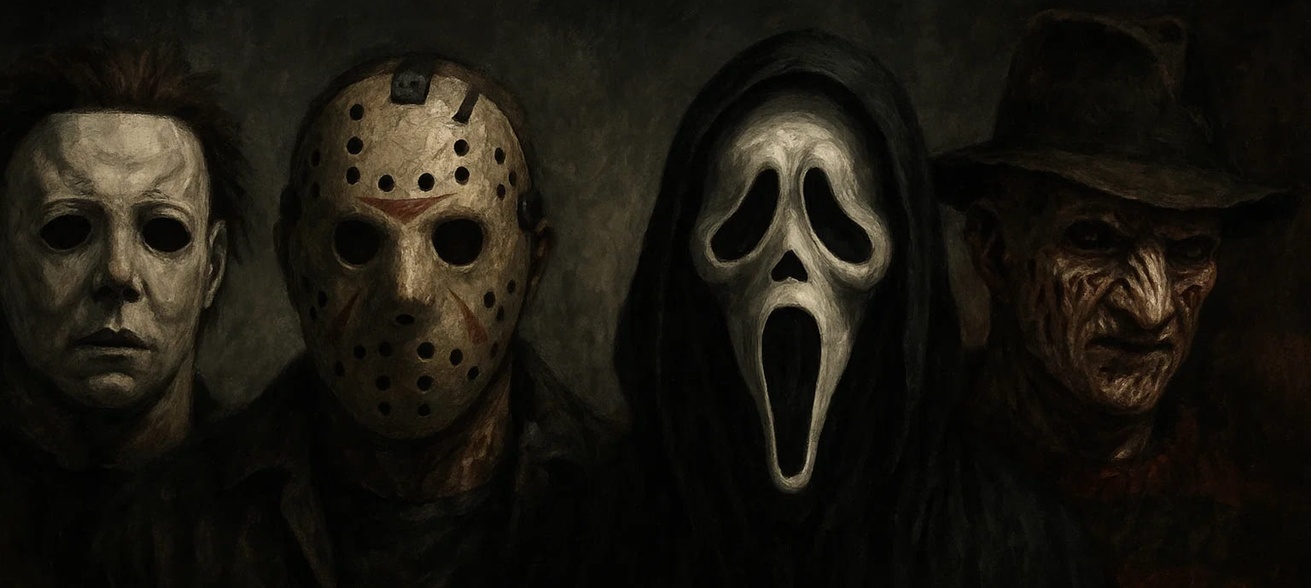 Máscaras de Cinema de Terror: Escolhe o Teu Medo Favorito para Assustar nas Festas