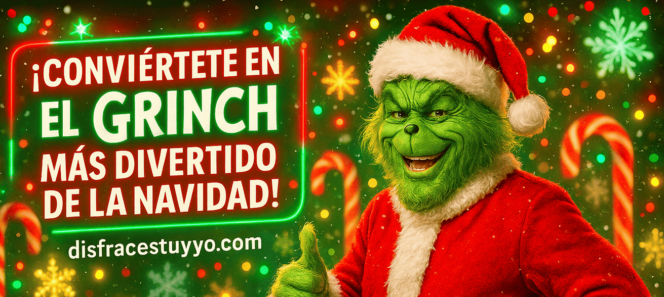 Fato do Grinch: transforma-te no protagonista verde do Natal