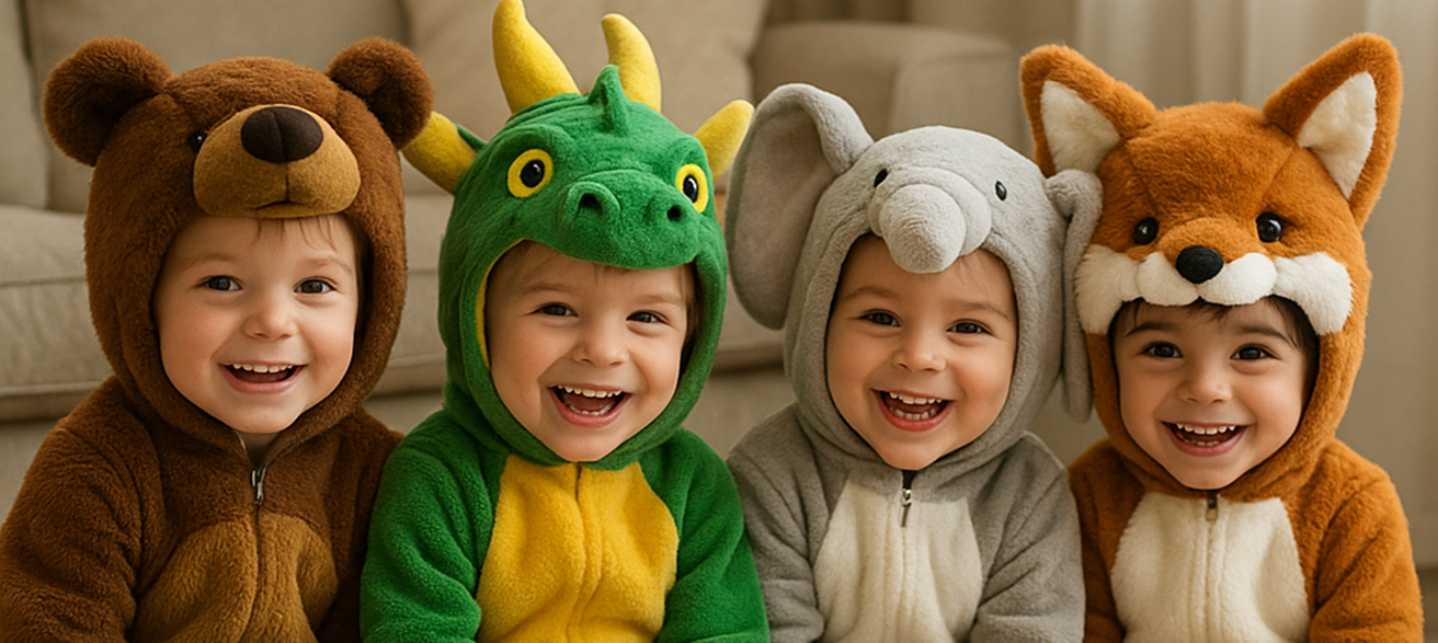 🐾 Fantasias de Animais para Crianças: Encanto, Criatividade e Conforto em Cada Momento