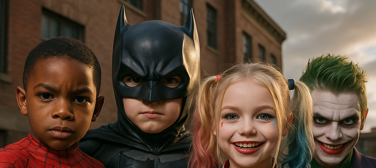 🌟 Disfarces de Super-Heróis e Vilões para Meninos: Entra no Universo da Imaginação!