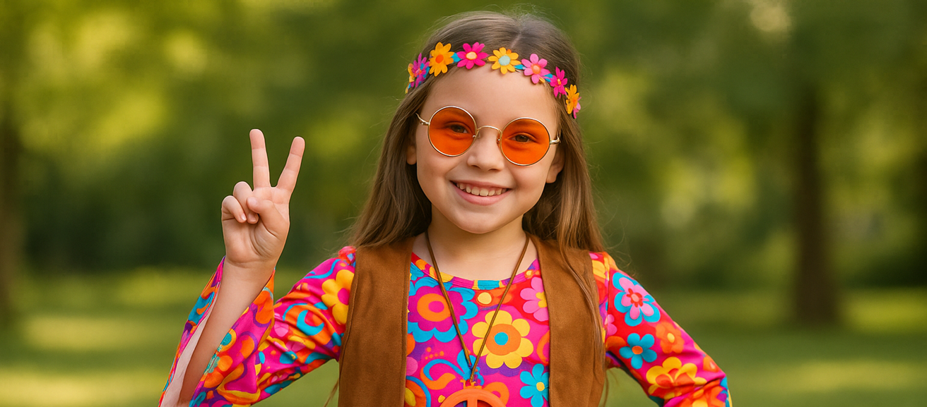 Fantasias Hippies para Meninas: Estilo, Cor e Diversão