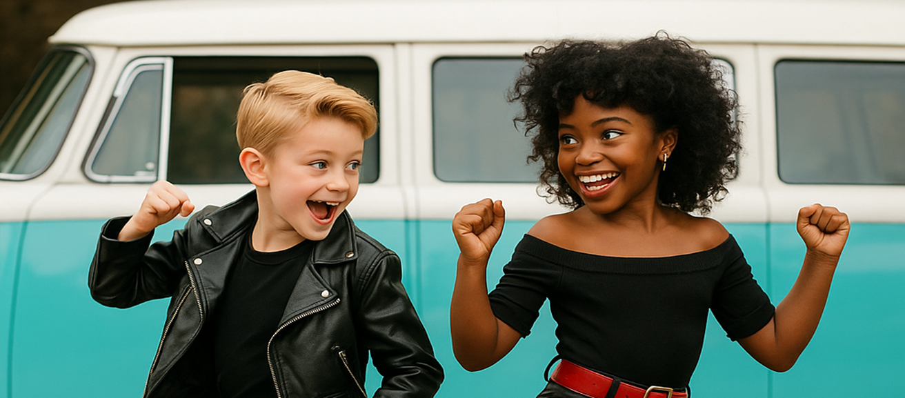 Disfarces Anos 50 para Meninas: Um Retorno à Era Dourada