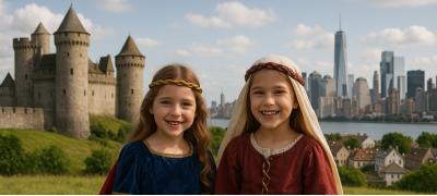 Disfraces Medievais para Meninas: Magia, História e Imaginação
