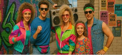 Disfraces de los Años 80 – Reviva a Década Mais Icônica com Estilo!