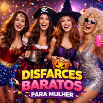 Disfarces baratos para mulher