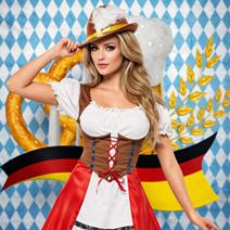 Trajes de mulheres alemãs