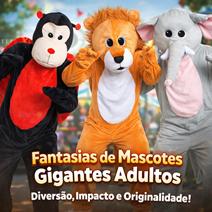 Fantasias de Mascotes Gigantes para Adultos — Diversão, Impacto e Originalidade