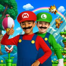 Fantasias infantis de videogame
