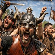 Trajes vikings masculinos