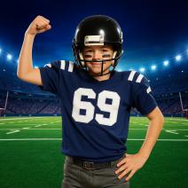 Trajes esportivos infantis