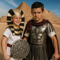 Trajes históricos infantis