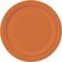 16 platos naranja (23 cm) - Línea Colores Básicos