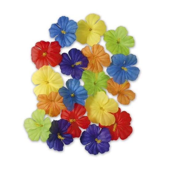 18 decorações de flores havaianas
