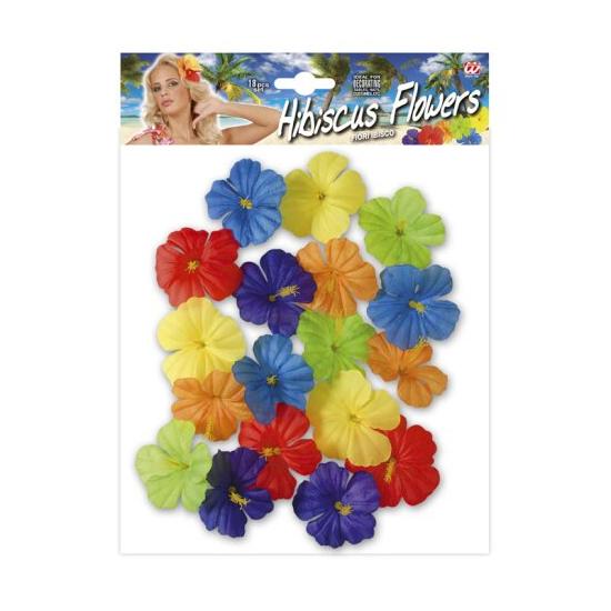 18 decorações de flores havaianas