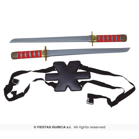 2 Espadas 55cms para Assassins Creed Back