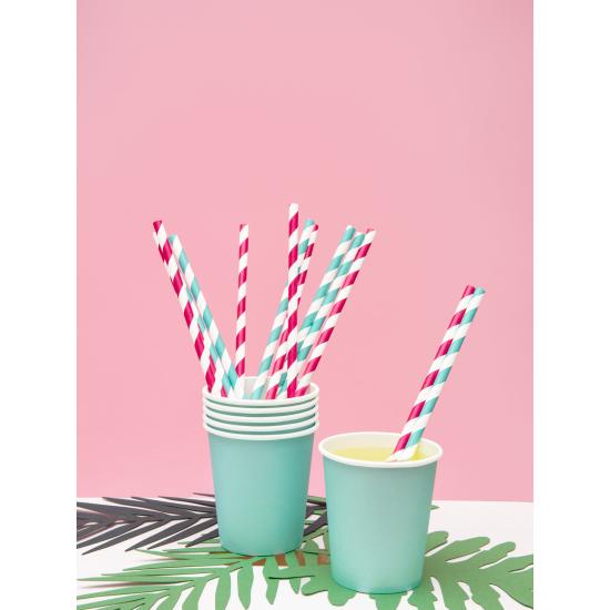 6 vasos azul turquesa - Aloha Turquoise