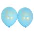 8 globos azules "It's a boy" (30 cm) - Pattern Works Blue