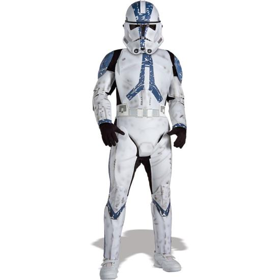 Disfraz de Clone Trooper Legión 501 Star Wars deluxe para niño Disfraz de Clone Trooper Legión 501 Star Wars deluxe para niño
