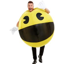 Fantasia inflável para adulto Pac-Man