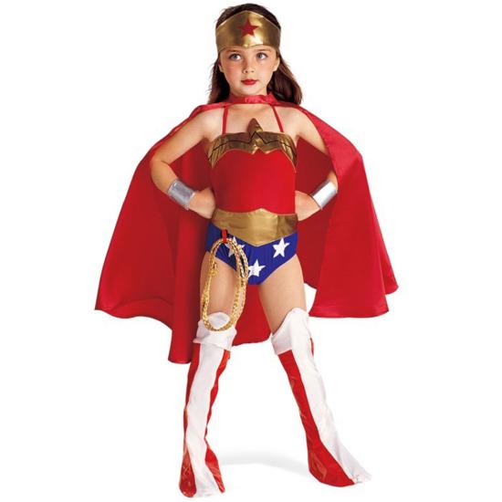 Disfraz de Wonder Woman niña Disfraz de Wonder Woman niña