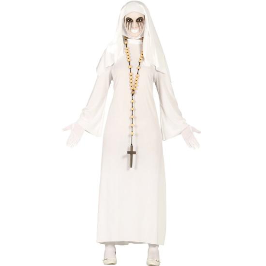 Disfraz de monja fantasmal para mujer