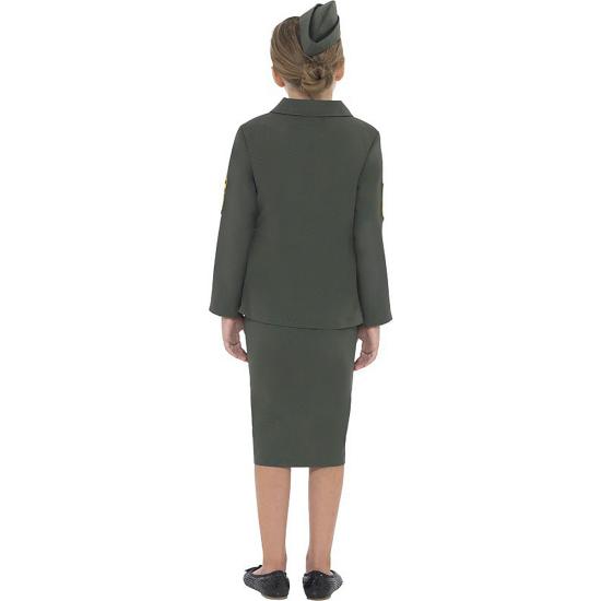 Disfraz infantil Oficial de Guerra niña