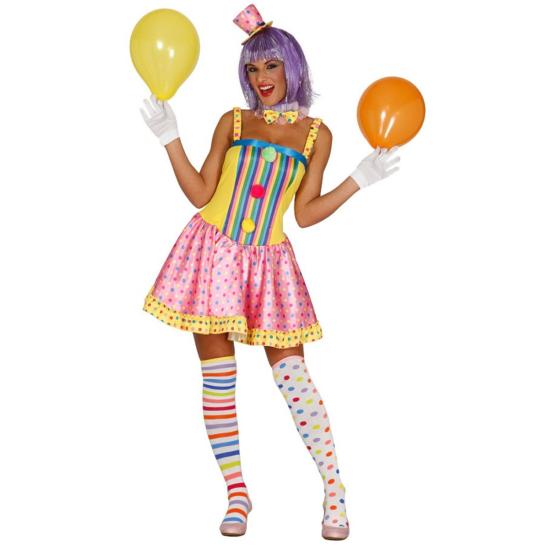 Fantasia de palhaço legal para mulheres