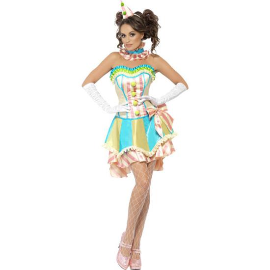 Disfraz Payasa Circo Vintage para mujer