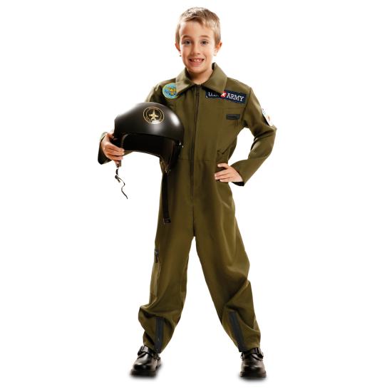 Disfraz de Piloto de Combate para niño Disfraz de Piloto de Combate para niño