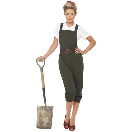 Disfraz Trabajadora Pin Up 2 Guerra Mundial para mujer Disfraz Trabajadora Pin Up 2 Guerra Mundial para mujer