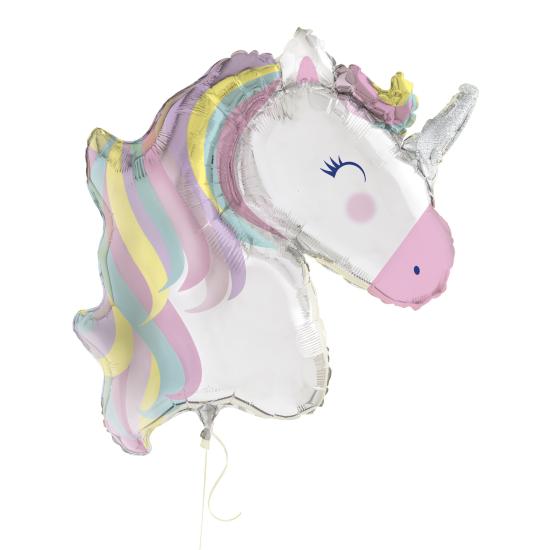 Globo de foil de unicornio (106cm) - Happy Unicorn