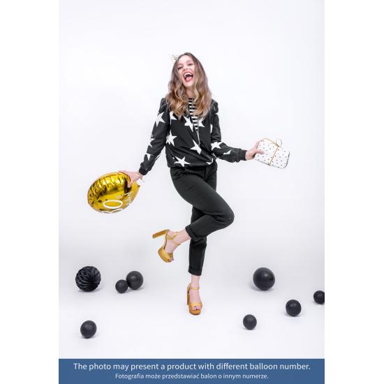 Globo foil "40" dorado