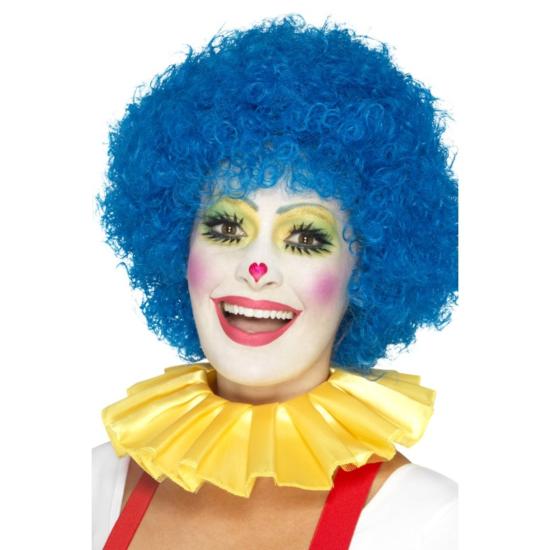 Gorguera de payaso amarilla para adulto Gorguera de payaso amarilla para adulto
