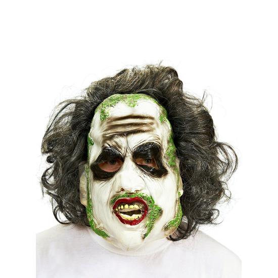 Máscara Beetlejuice con pelo para adulto