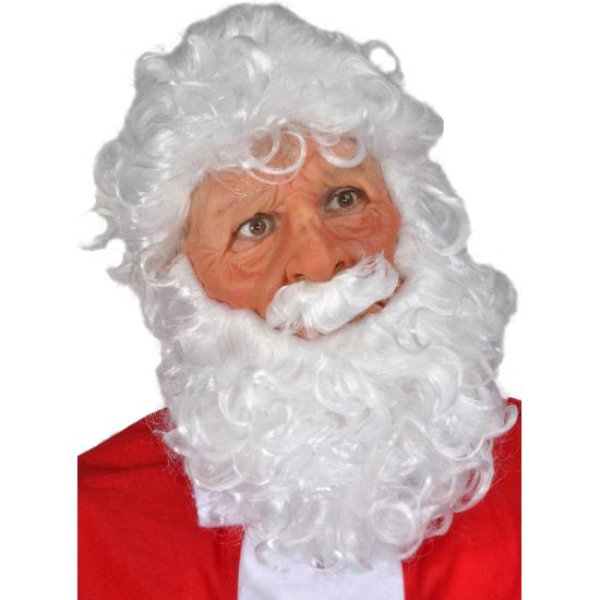 Máscara Santa Claus de látex