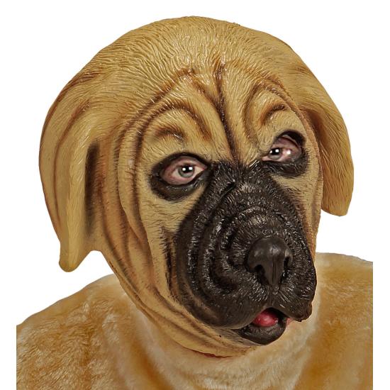 Máscara de perro mastín inglés para adulto Máscara de perro mastín inglés para adulto