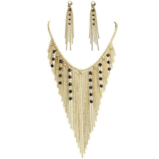 Pendientes y collar de diosa egipcia para mujer Pendientes y collar de diosa egipcia para mujer