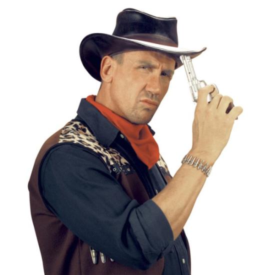 Pistola de vaquero con luz y sonido