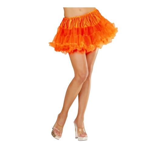 Tutú naranja neón mujer