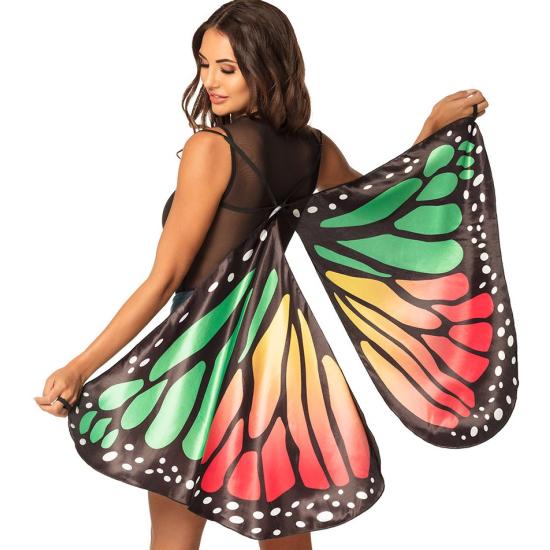 Cores da floresta com asas de borboleta Cores da floresta com asas de borboleta