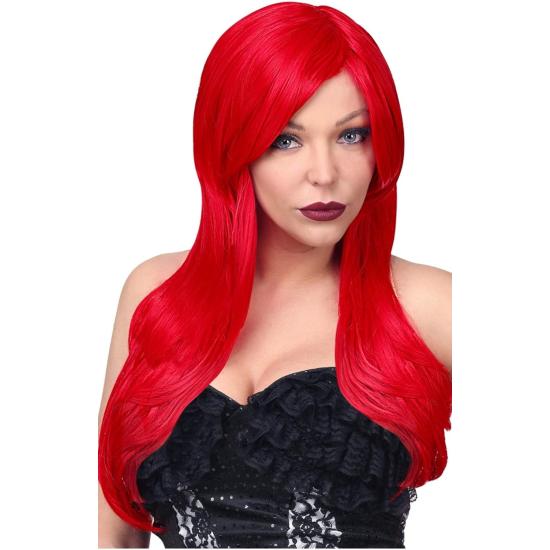 Alice Cosplay Dream Hair Peruca, Mulheres, Vermelho