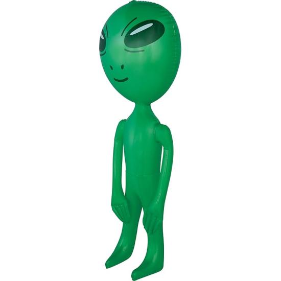 Alien Inflável Verde (85 cm)