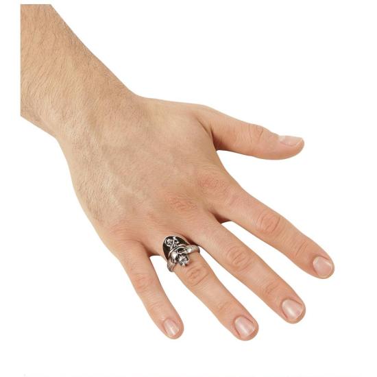 Anel de Caveira Capitão Pirata