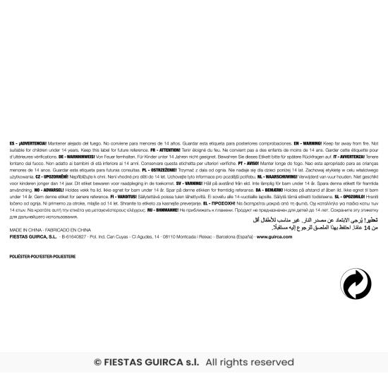 Máscara veneziana de nariz longo para adulto