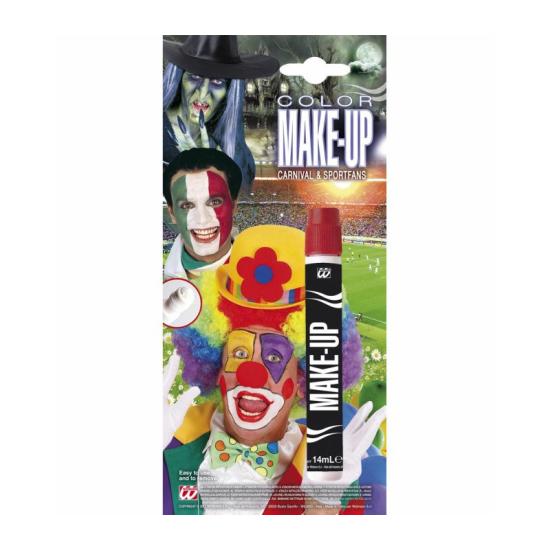 Aplicador de maquiagem vermelho