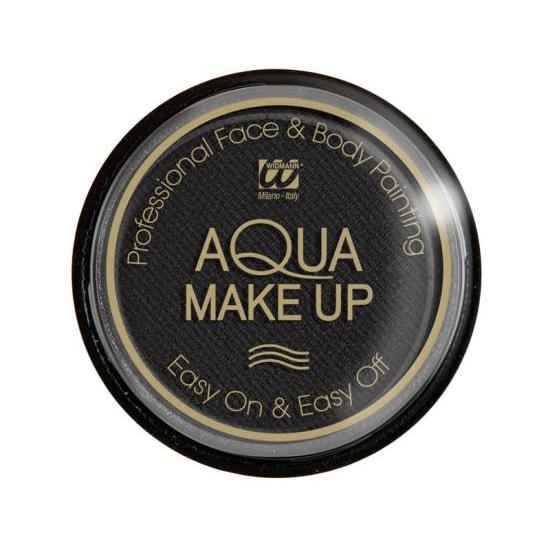 Aqua Makeup Maquiagem Profissional 15 grs Preto